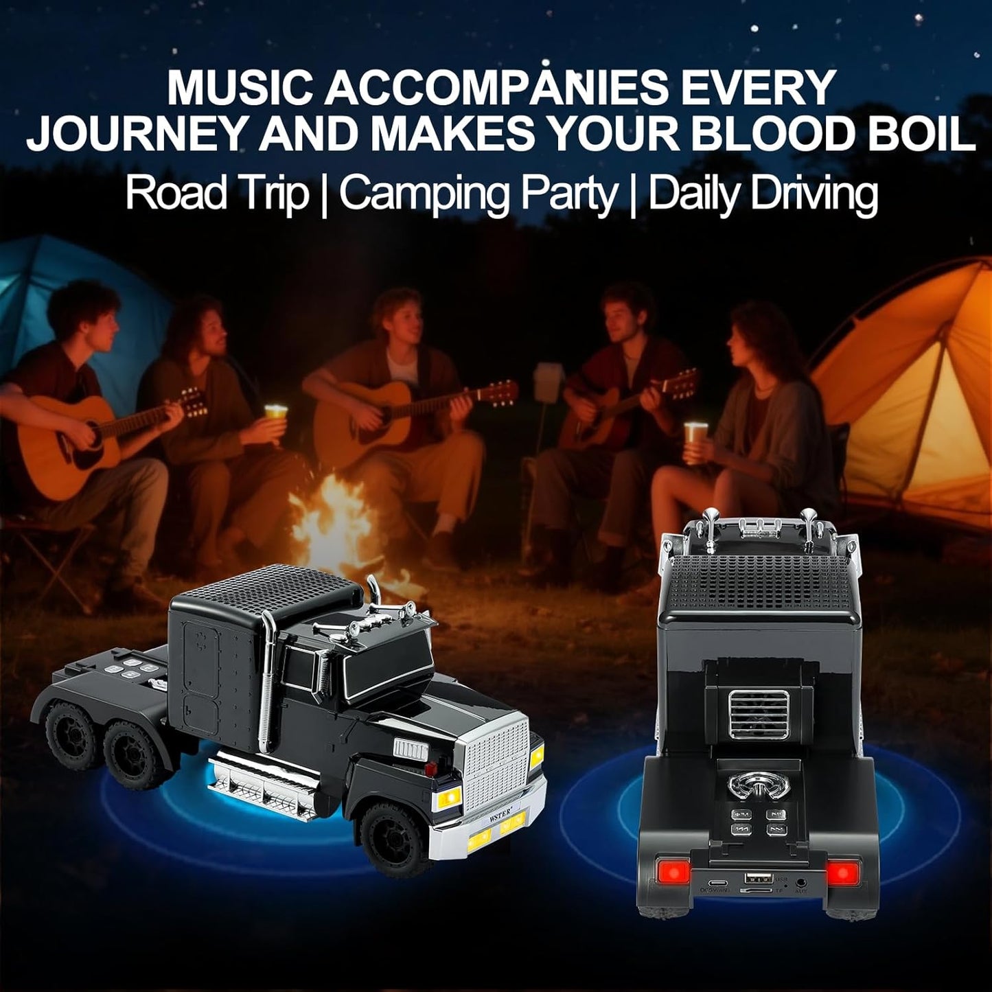 Big Truck Model Bluetooth Speaker🚚