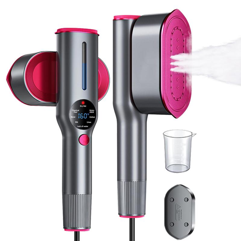 Portable Garment Steamer - 5s Heat, 7 Modes, Swivel Handle