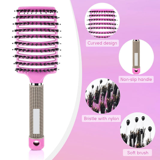 Wet & Dry Detangling Brush for Women & Kids