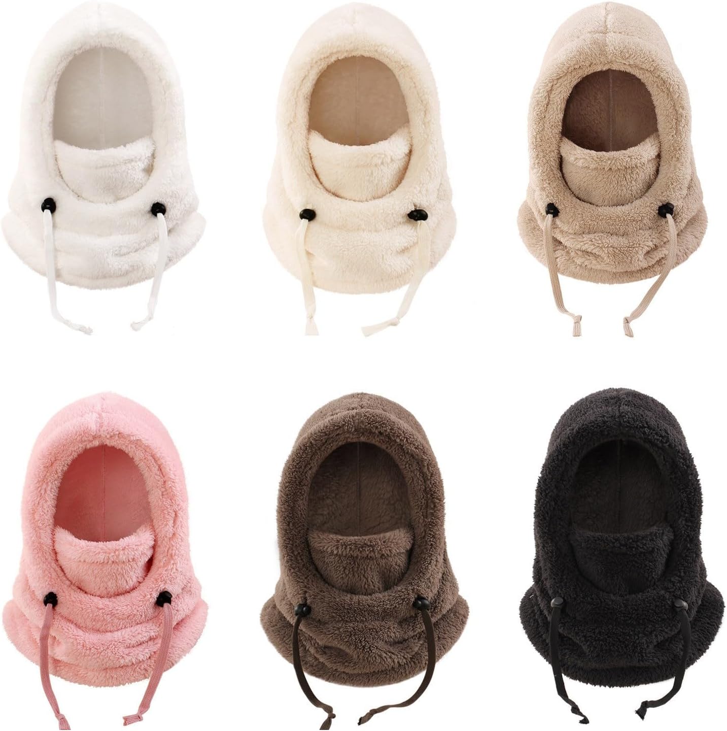 Adjustable Kids Fleece Ski Mask | Windproof Warm Hat