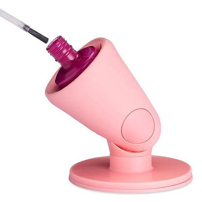 Nail Art Essential: Anti-Spill Suction Polish Holder