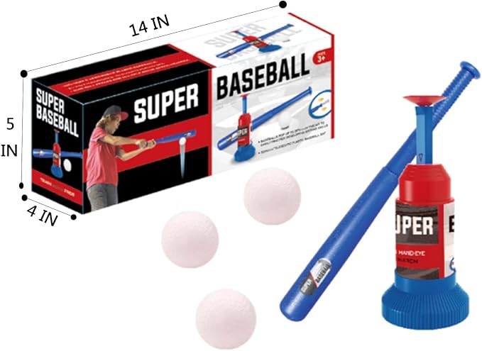 Baseball Training Equipment Pack with Balls