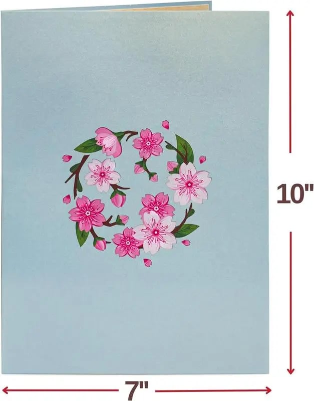 🌸 Valentine’s 3D Flower Bouquet Pop-Up Card