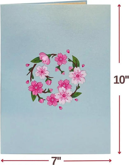 🌸 Valentine’s 3D Flower Bouquet Pop-Up Card