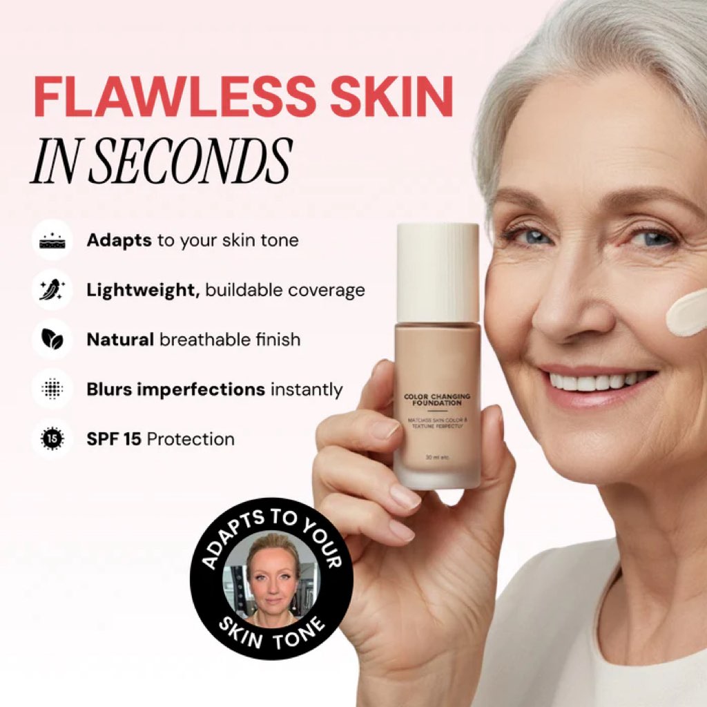 Color Changing Foundation