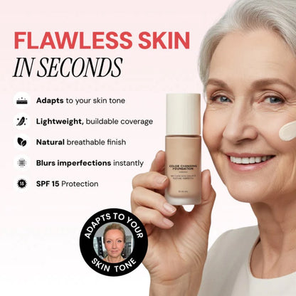 Color Changing Foundation