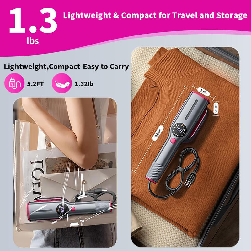 Portable Garment Steamer - 5s Heat, 7 Modes, Swivel Handle