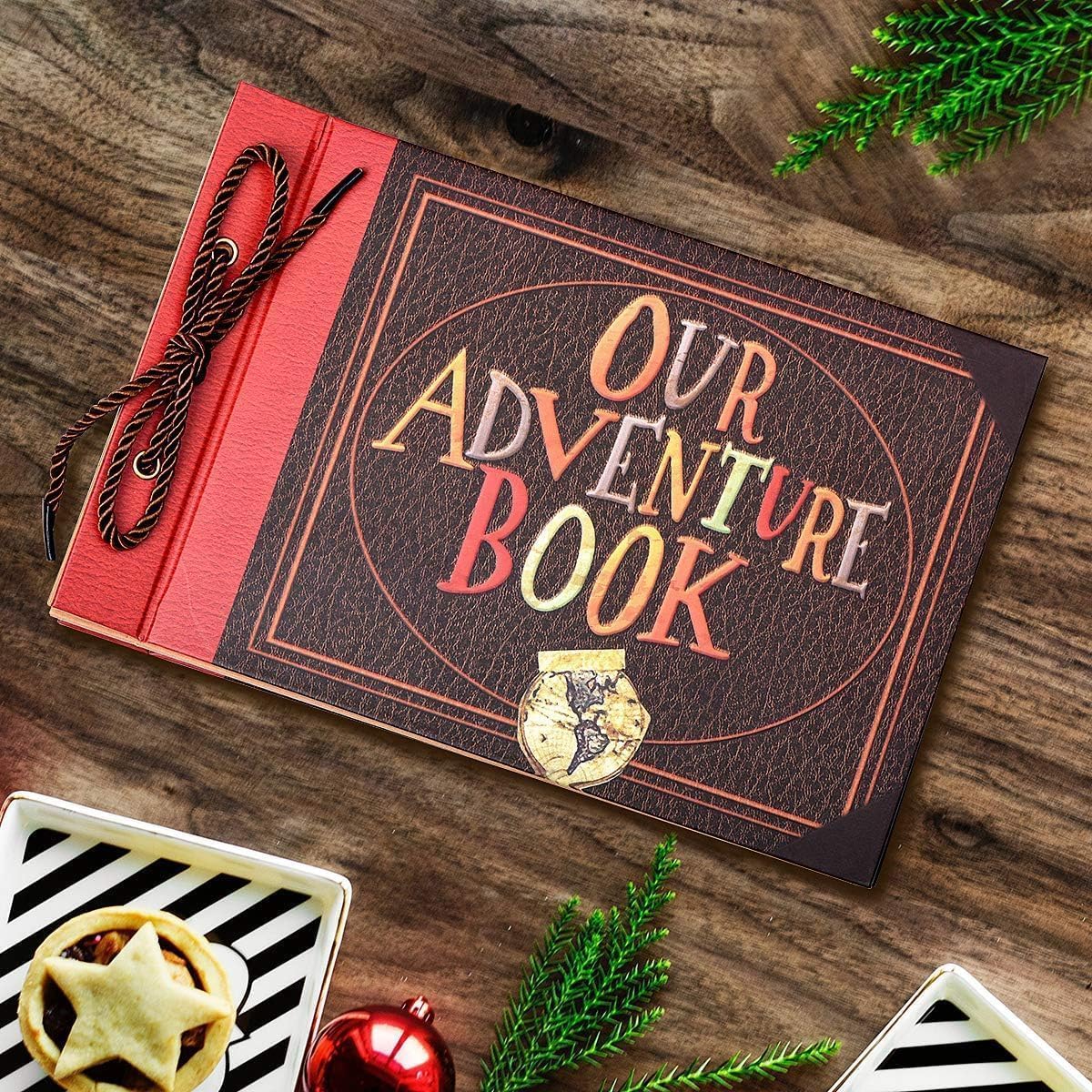 Adventure Book Handcrafted Diary Photo Scrapbook