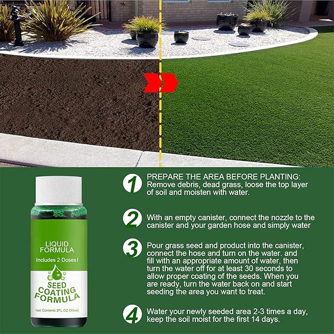 Instant Green Lawn Spray – HydroSeeding Grass in Seconds!