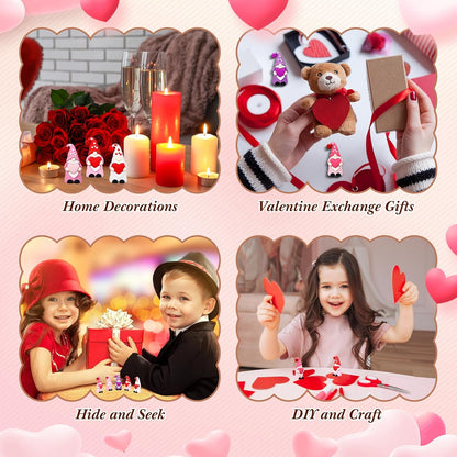 Cute Tiny Heart Gnomes