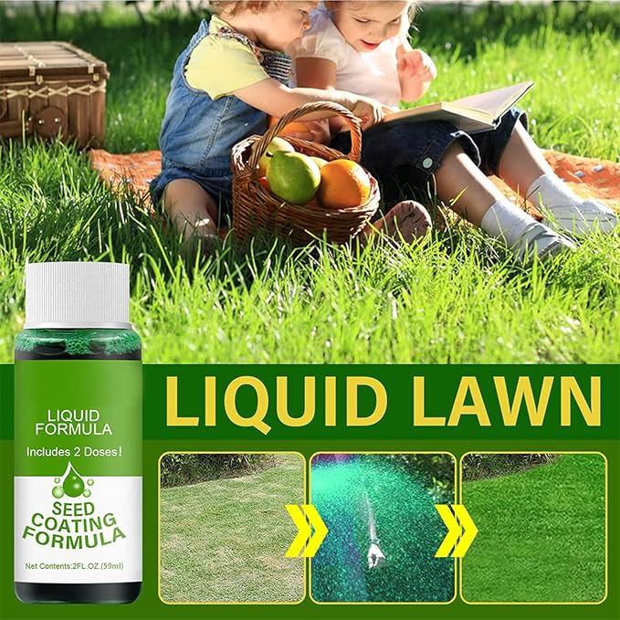 Instant Green Lawn Spray – HydroSeeding Grass in Seconds!