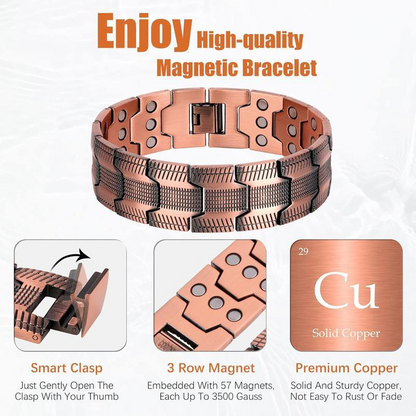 🎄Christmas Sale – Copper Magnetic Power — Boost Circulation, Banish Fatigue