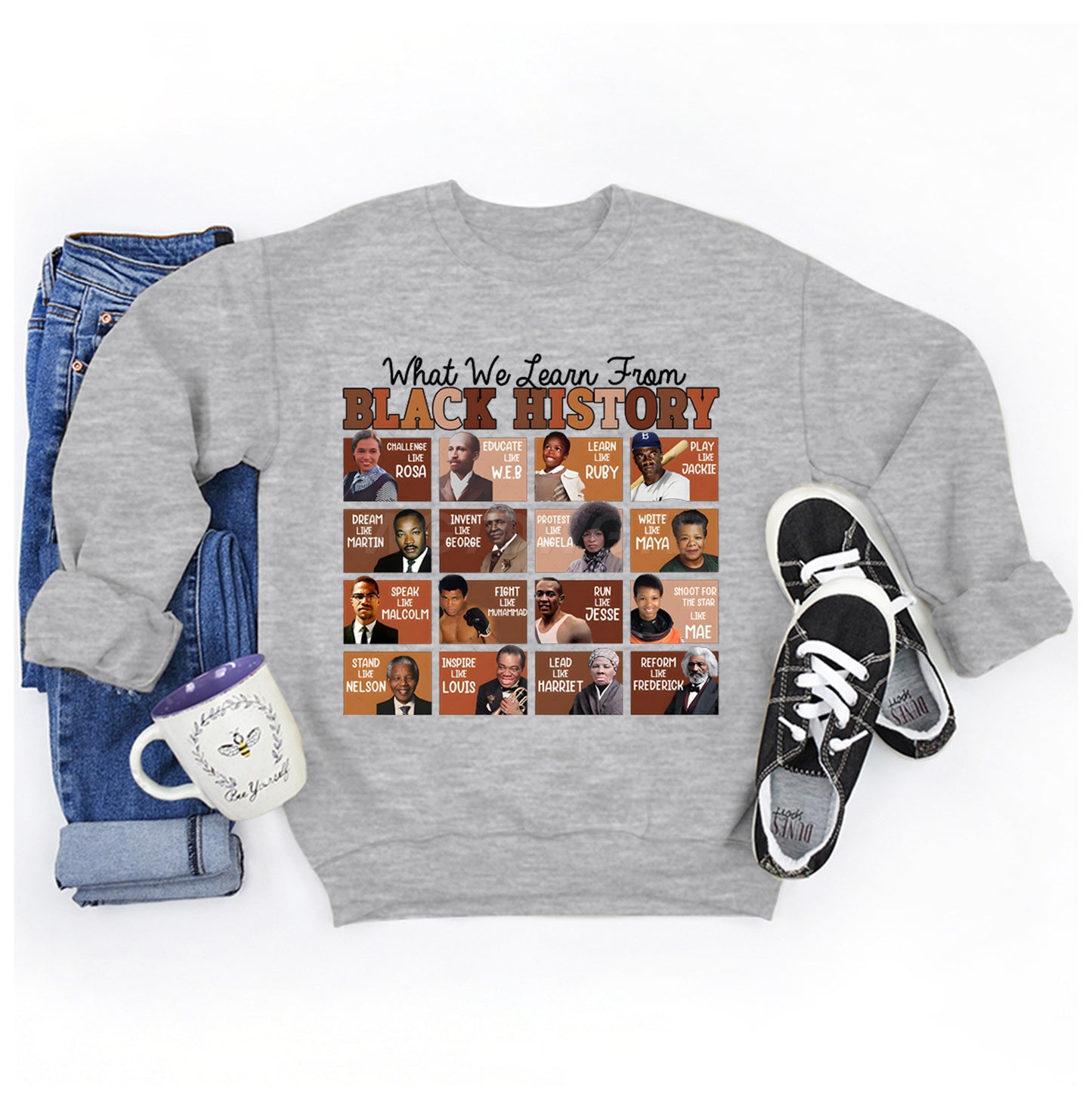 Inspirational Black History Sweatshirt