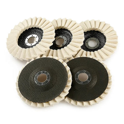 5Inch Wool Polishing Wheels Set