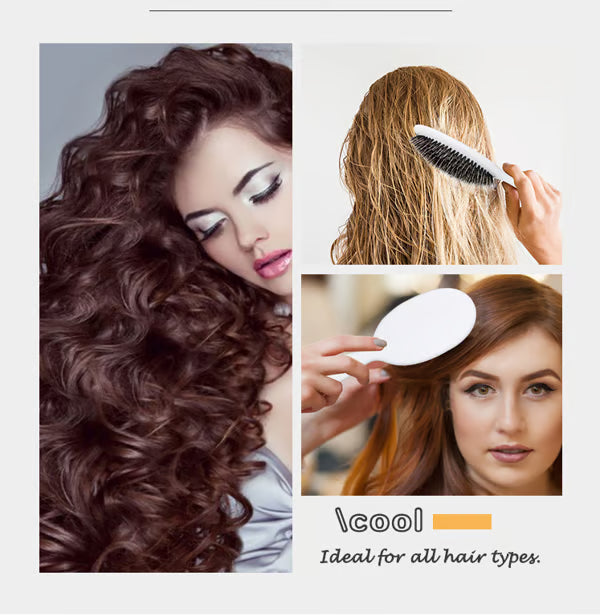 Best-Selling Boar Bristle Paddle Brush for Shinier Hair