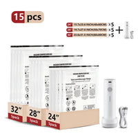 15 Pack Set+Wireless Electric Pump