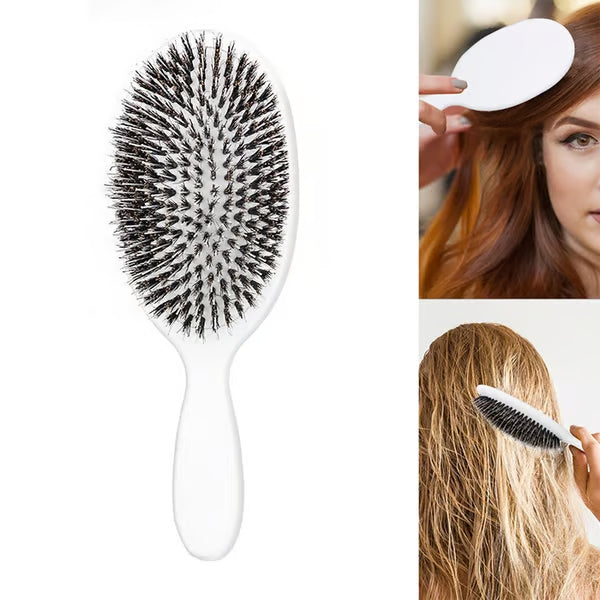 Best-Selling Boar Bristle Paddle Brush for Shinier Hair