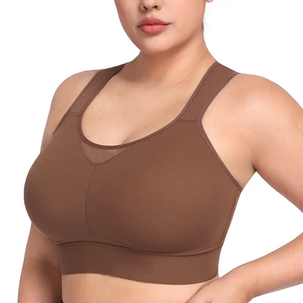 High Impact Racerback Sports Wireless Bra