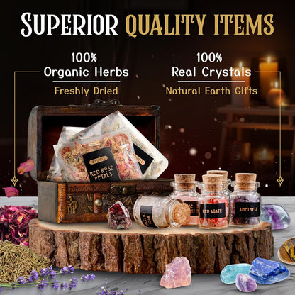 Witchcraft Supplies Kit for Witch Altar