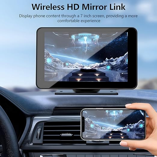 🔥Upgraded Wireless CarPlay Screen for Andriod & Iphone 🚚Free Shipping