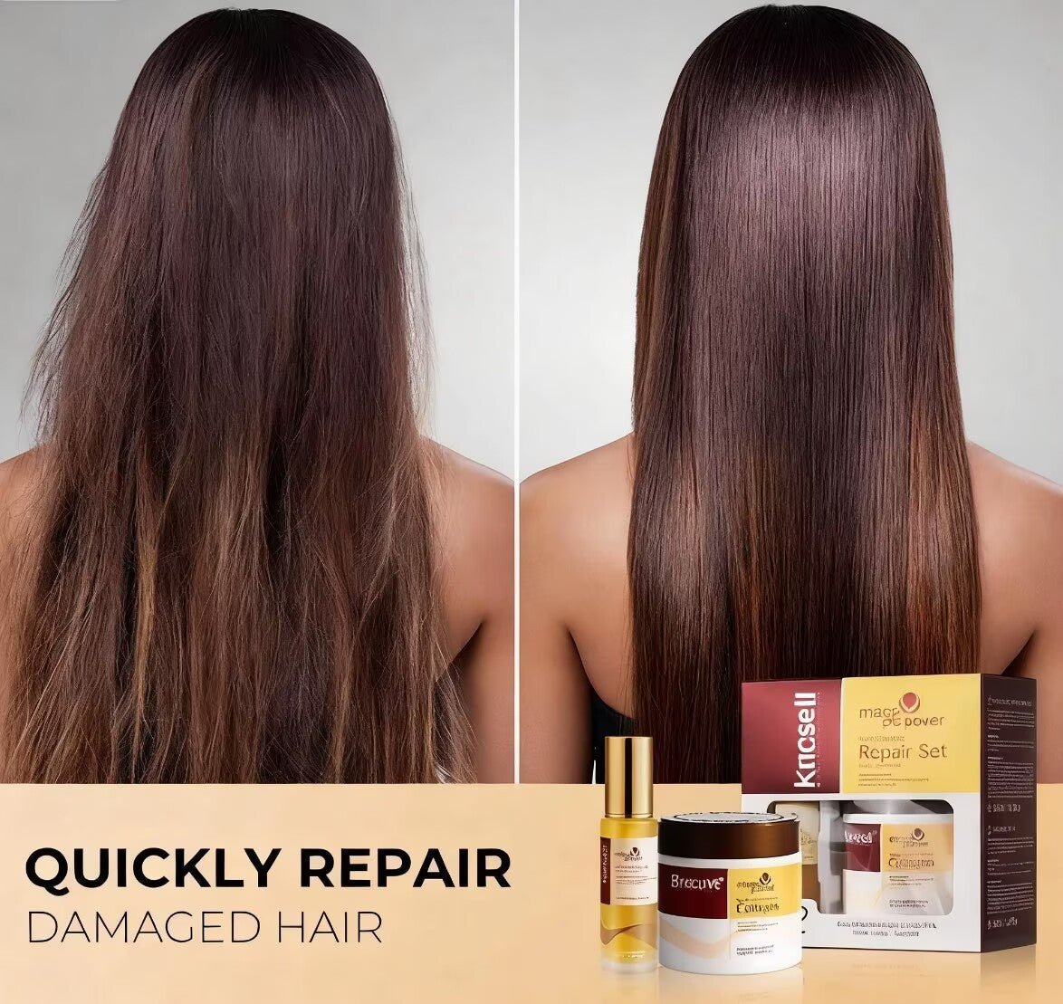 Collagen Hair Mask+Argan Oil Set