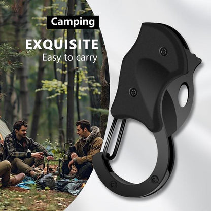 Mini Folding Knife Keychain - Portable Multi-purpose Gift for Camping & Holidays