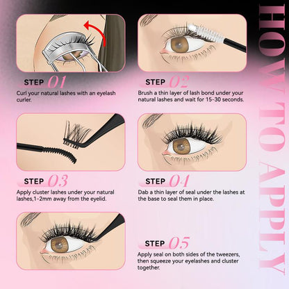 3-in-1 Lash Cluster Glue