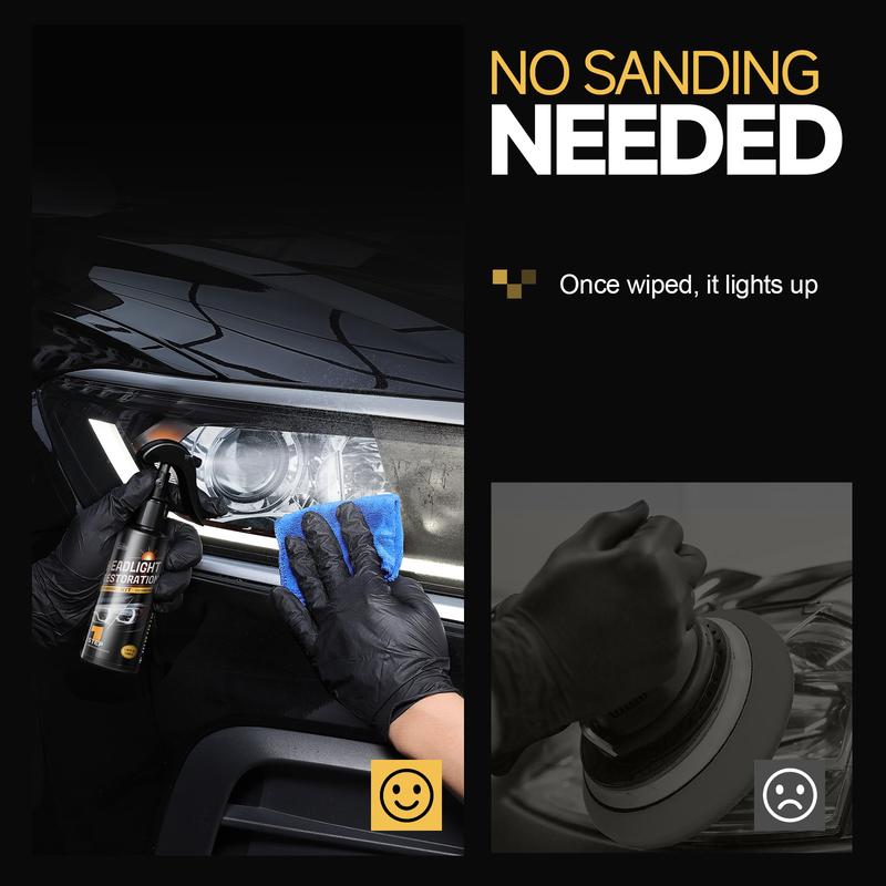 Oxidized & Yellowed Headlight Repair Kit
