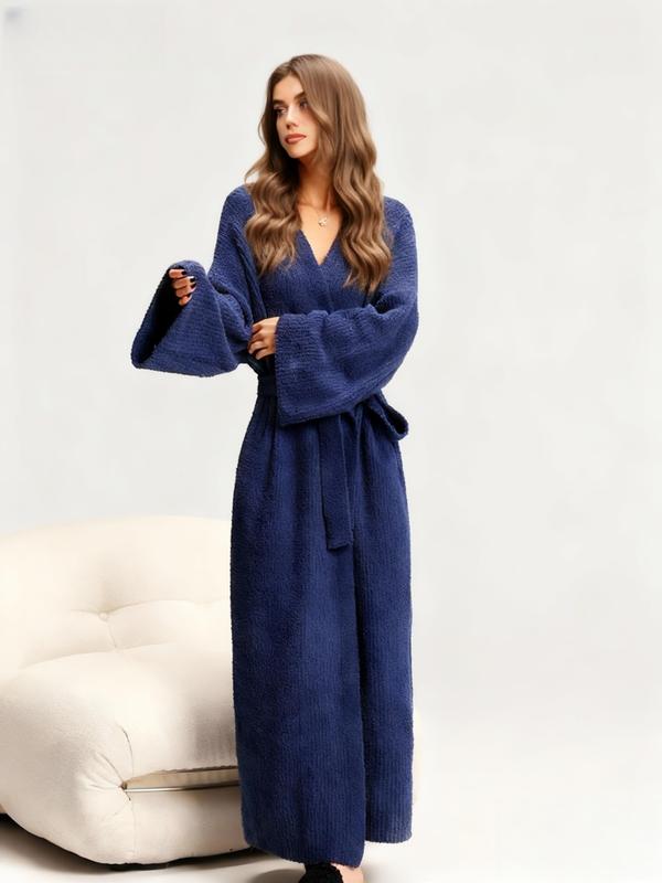 Women's Double-Sided Plush Robe