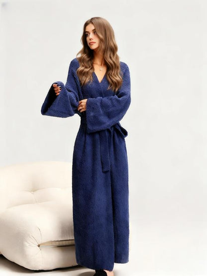 Women's Double-Sided Plush Robe