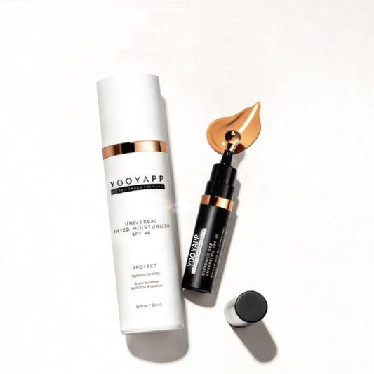 Fair SPF Duo: Eye Corrector + Tinted Moisturizer