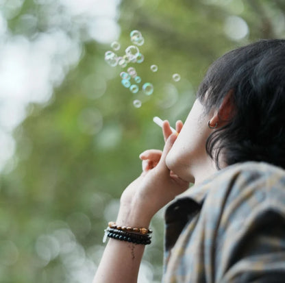 Cigarette box bubble toy