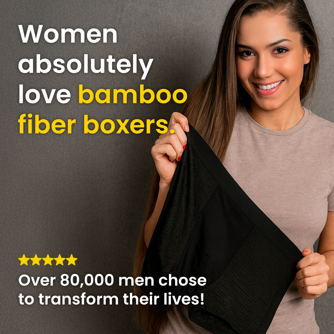 BAMBOO FIBER BOXERS FOR