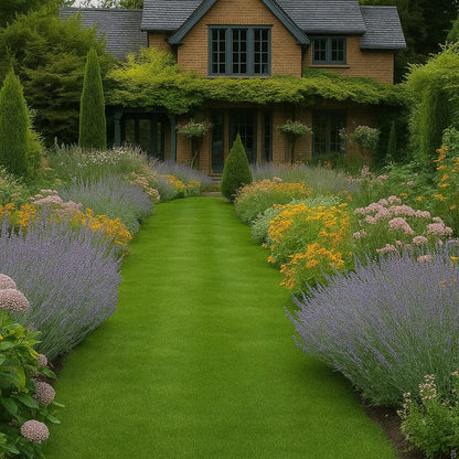 Evergreen dwarf grass seed for four seasons