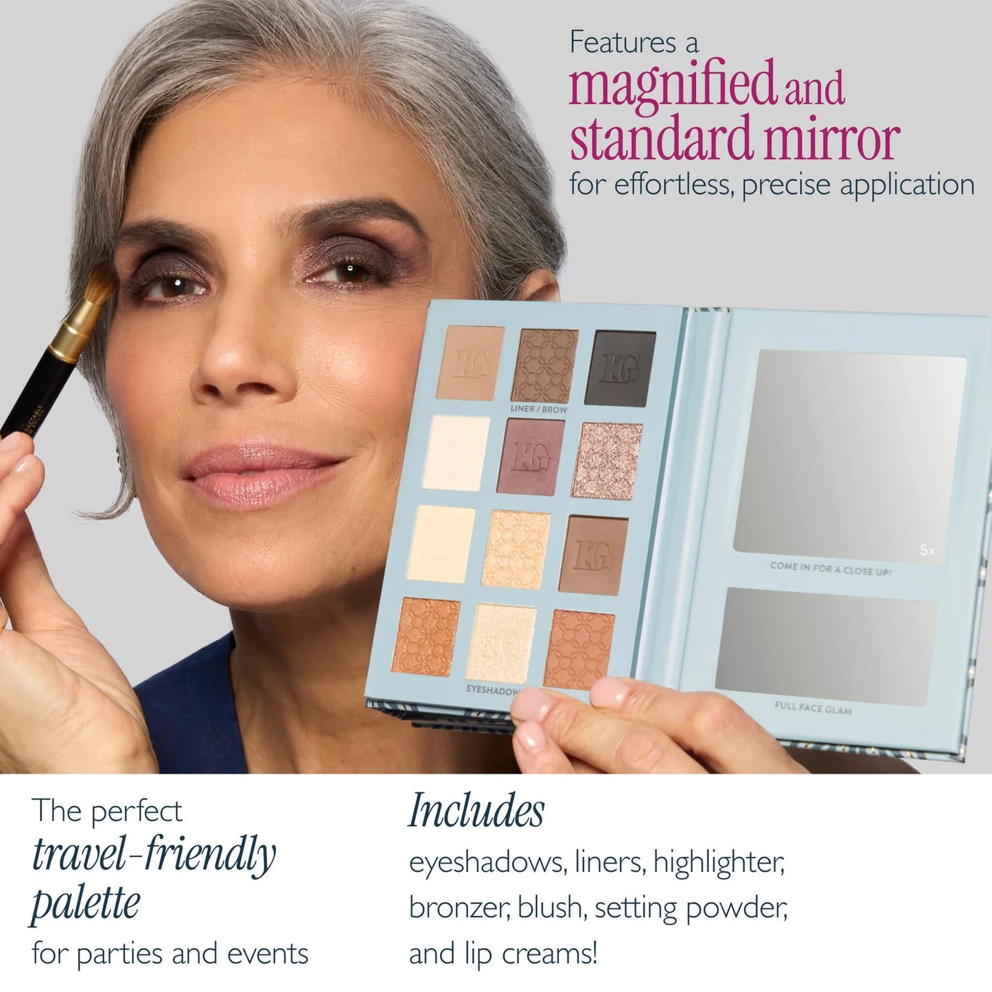 All-in-One Full Face Travel Makeup Palette