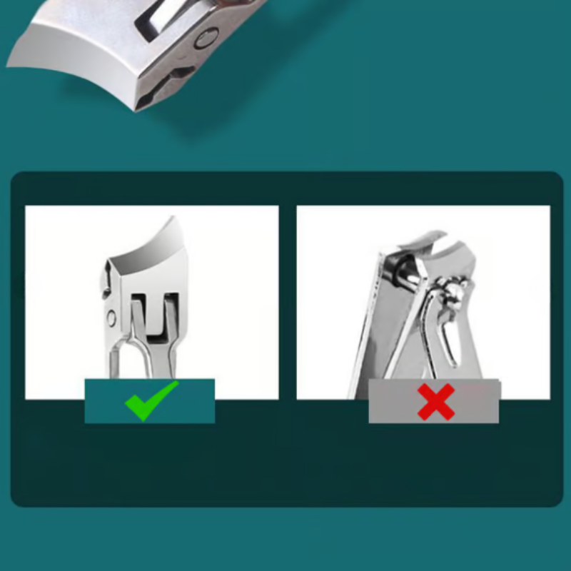 Clipzy™ - Breitmaul & Anti-Splash Nagelknipser