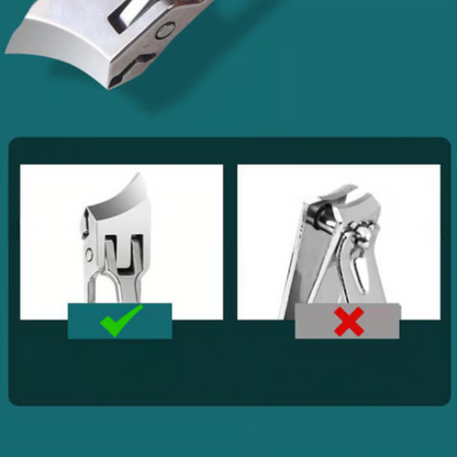 Clipzy™ - Breitmaul & Anti-Splash Nagelknipser