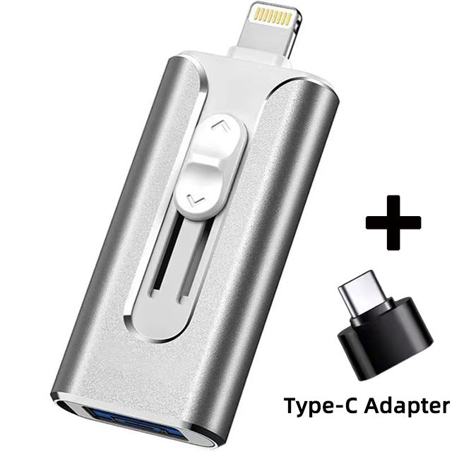 Multi-Device Plug-and-Play iPhone Flash Drive