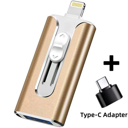 Multi-Device Plug-and-Play iPhone Flash Drive