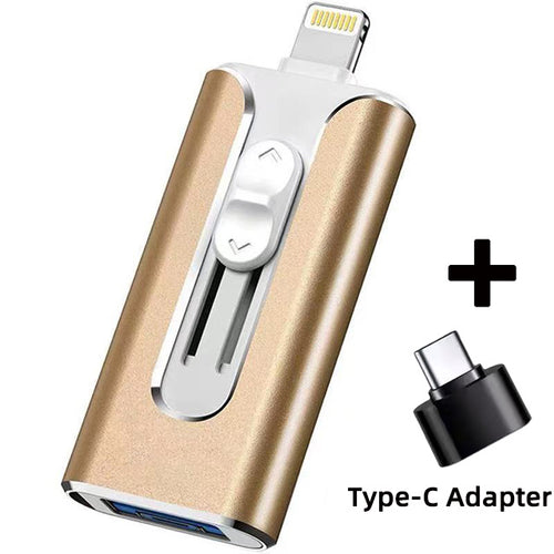 Multi-Device Plug-and-Play iPhone Flash Drive