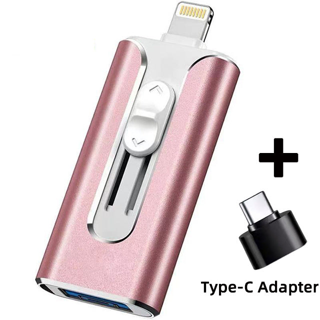 Multi-Device Plug-and-Play iPhone Flash Drive