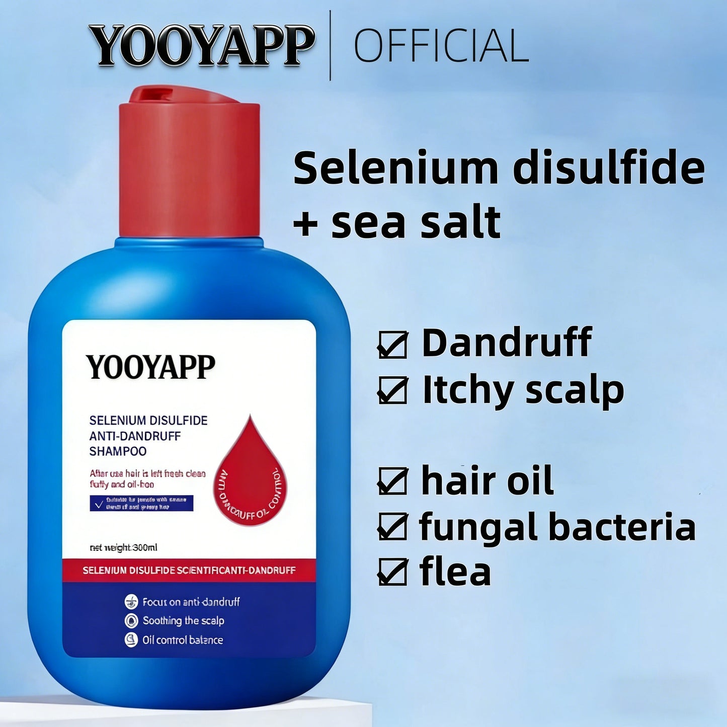 Anti-Dandruff Selenium Disulfide Scalp Shampoo