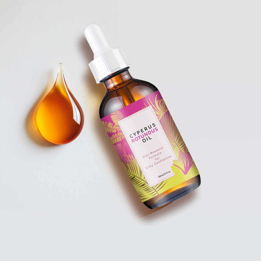 Cyperus Rotundus Oil for Natural Permanent Hair Reduction