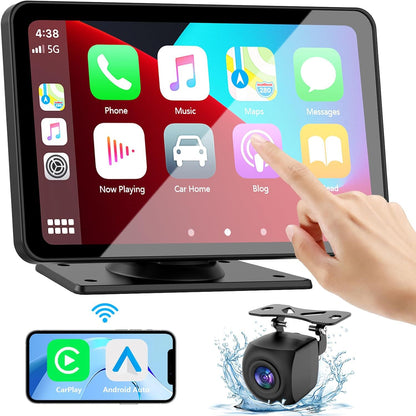 🔥Upgraded Wireless CarPlay Screen for Andriod & Iphone 🚚Free Shipping