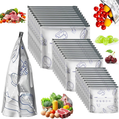 Reusable Aluminum Foil Sealable Storage Bags