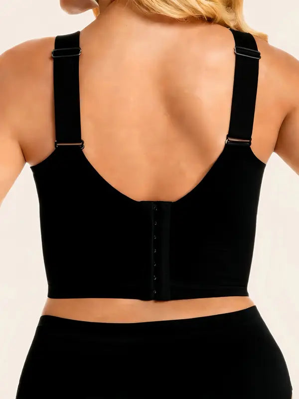 Plus Size Back Fat Smoothing Jelly Bra