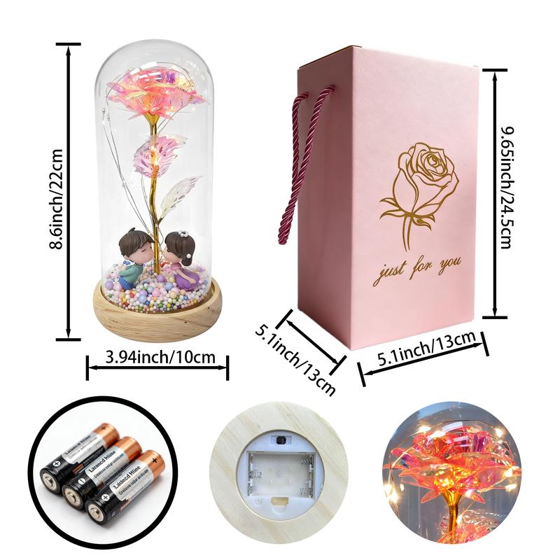 Valentine's Day Artificial Gold-Plated Rose