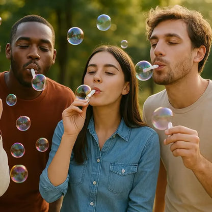 Cigarette box bubble toy