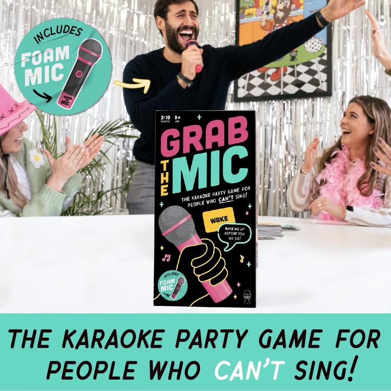🎤 Grab The Mic: Karaoke-Style Game