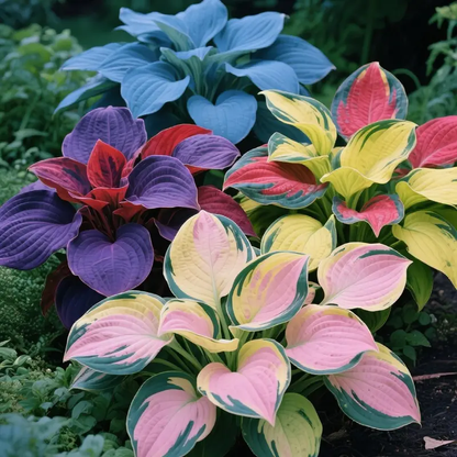 🌞 “Easy-to-Grow Colorful Hostas for Year-Round Beauty”